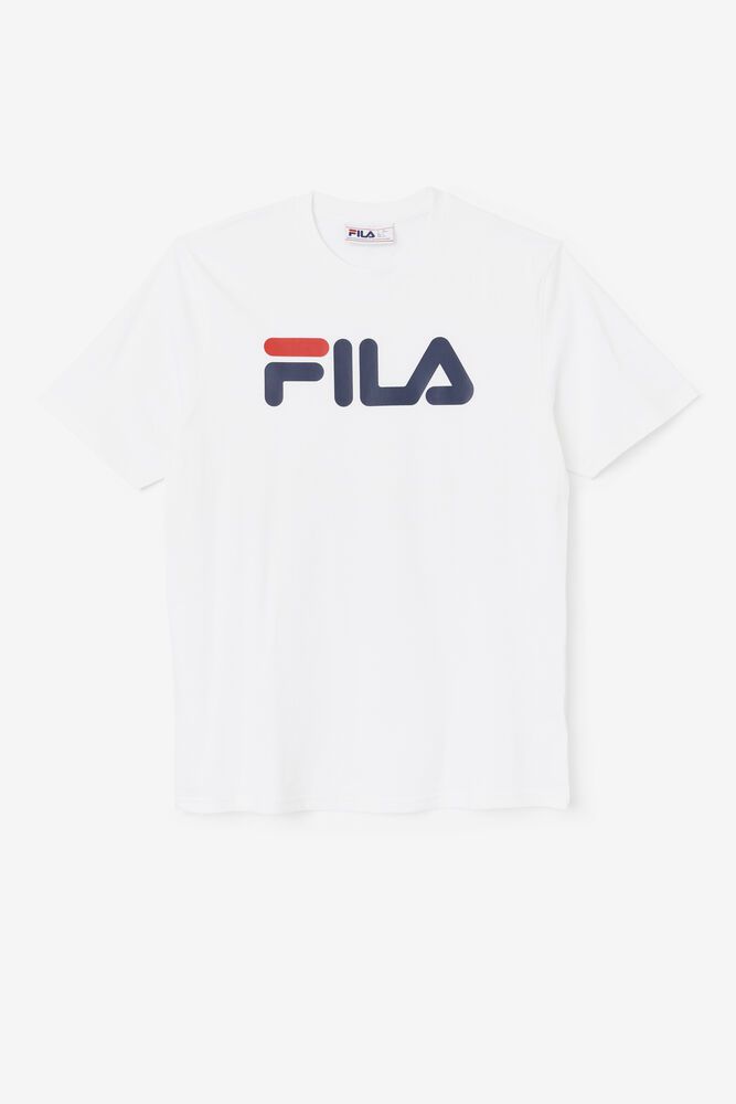 Tricou Fila Barbati Albi Eagle NRKM-32705